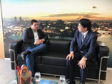 Com o Prefeito Sr. Geral do Júlio