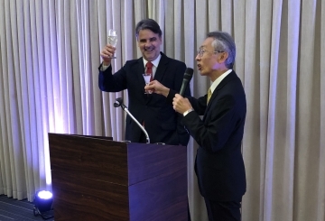 Discurso do brinde Cônsul-Geral Maruhashi e Vice-Governador Raul Henry